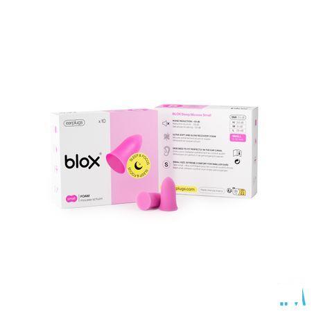 Blox Sleep Mousse Small Rose 5 Paires