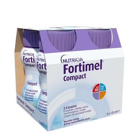 Fortimel Compact 2.4Kcal Neutraal 4X125 ml