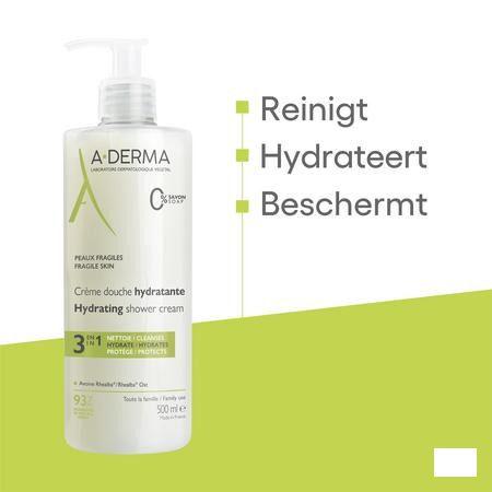 Aderma Douchegel Beschermende 500 ml  -  Aderma