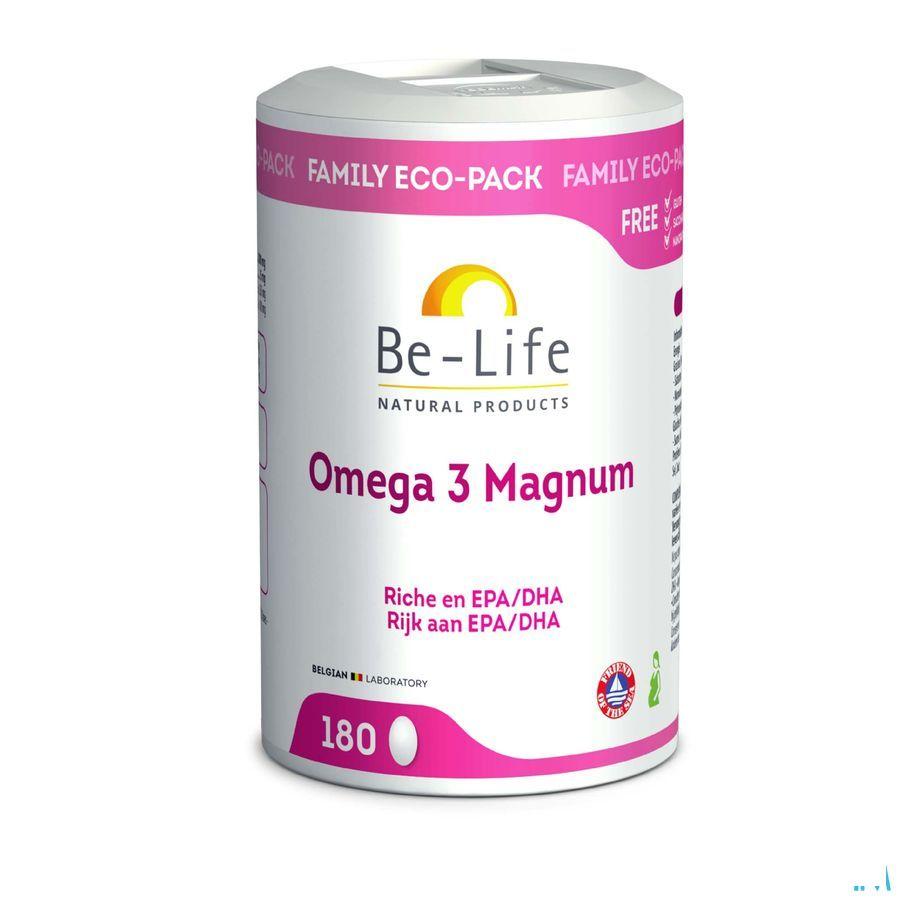 Omega 3 Magnum Be Life Capsule 180  -  Bio Life