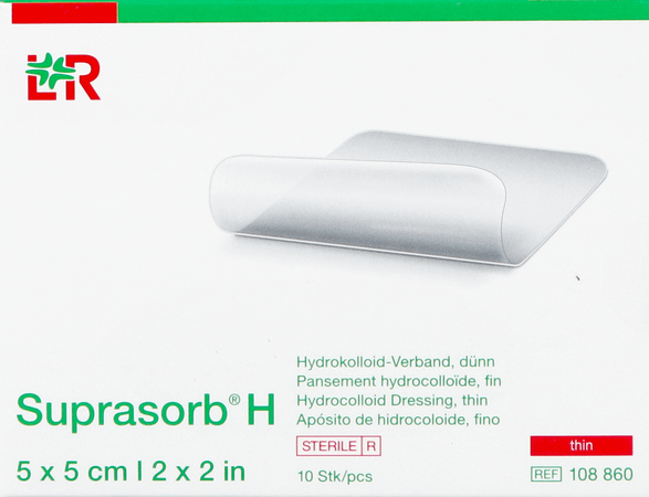 Suprasorb H Hydrocol. Fin 5X 5Cm 10 108860  -  Lohmann & Rauscher