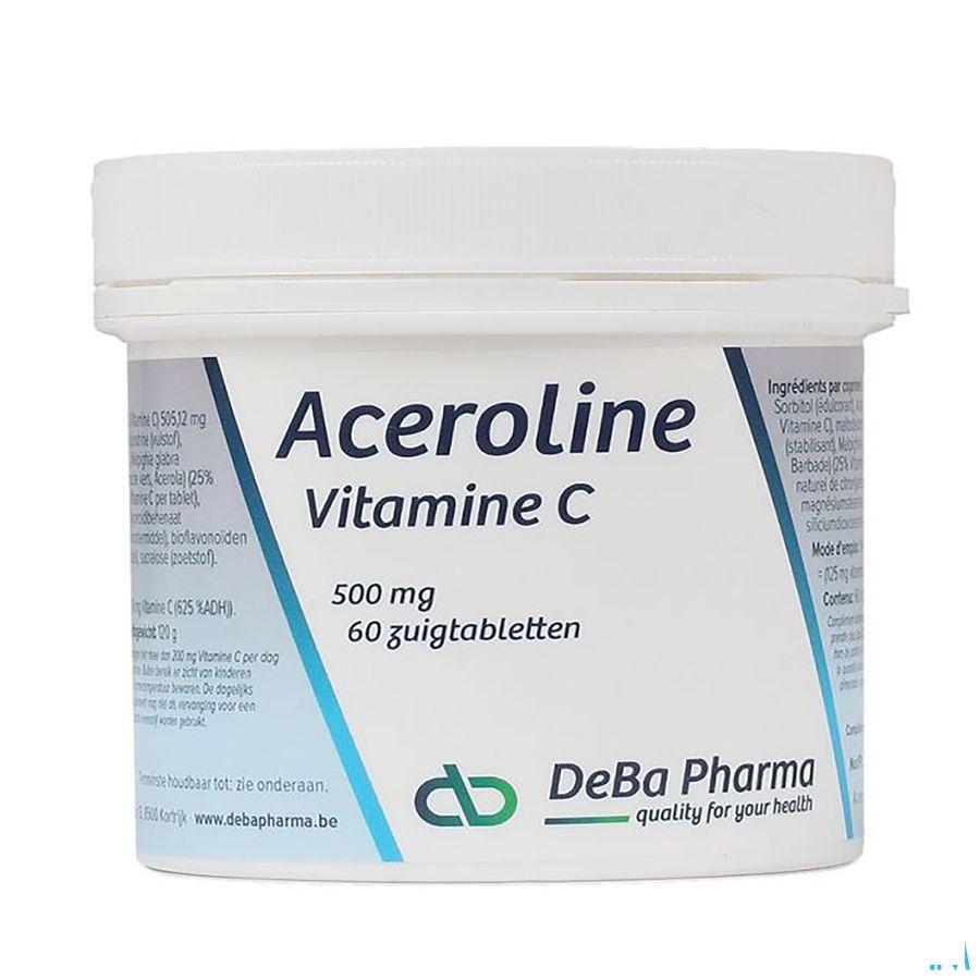 Aceroline 500 Kauwtabletten 60  -  Deba Pharma