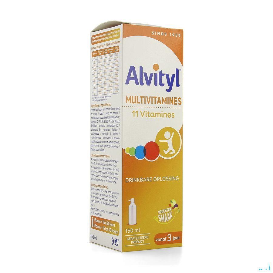 Alvityl Multivitaminen Drinkb.opl Flacon 150 ml  -  Urgo Healthcare