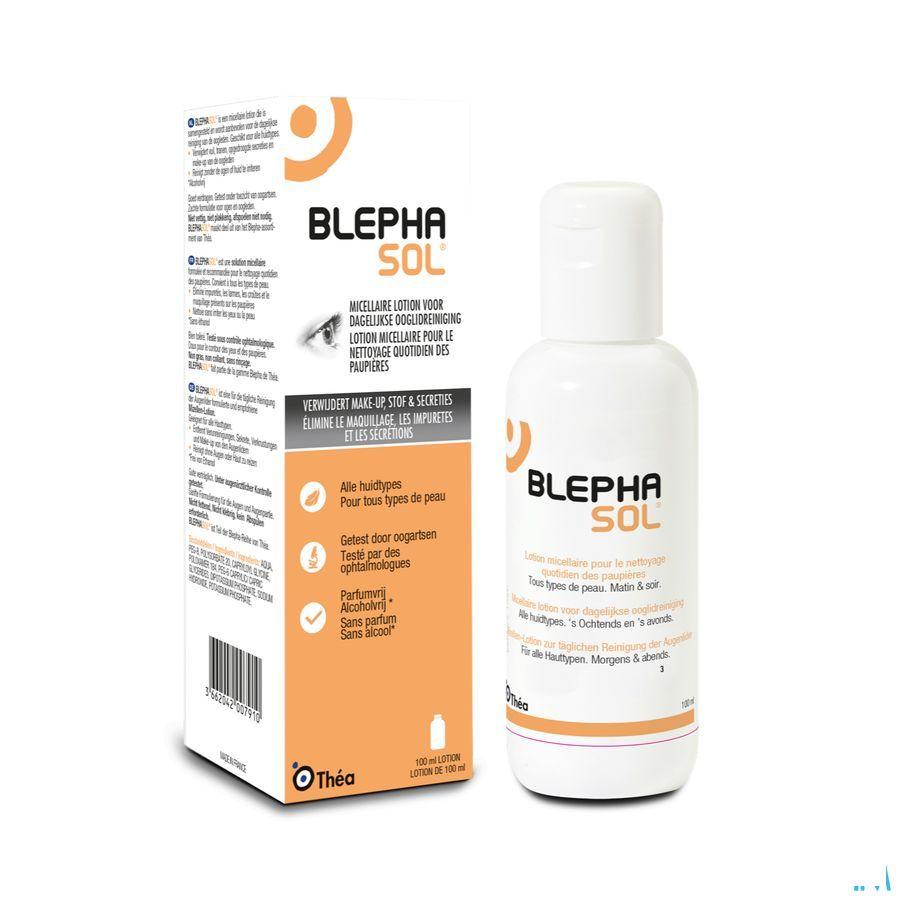Blephasol Reinigingslotion Steriel Oogleden 100 ml  Blephasol Reinigingslotion Steriel Oogleden 100 ml