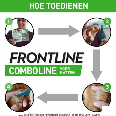 Frontline Combo Line Cat 3x0,5 ml