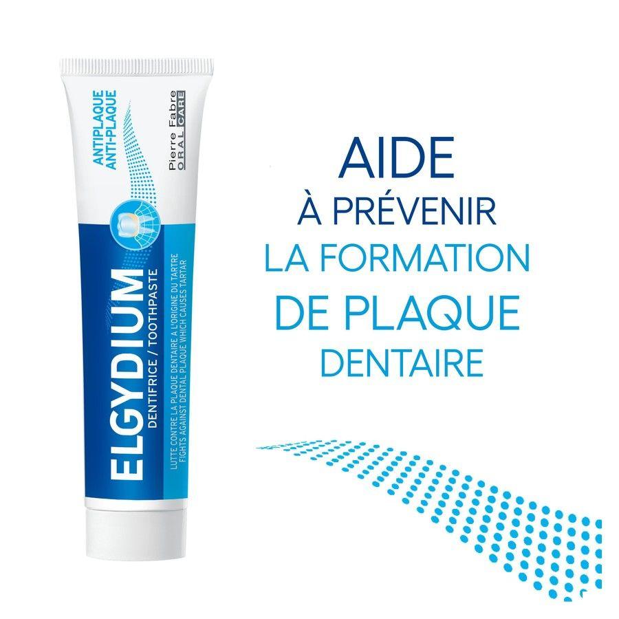 Elgydium Tandpasta A/Plak Tube 75ml