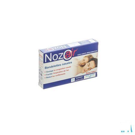 Nozoair Bandelette Nasale Petit-Moyen Nez 10