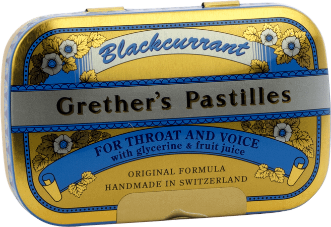 Blackcurrant Grethers Dragee 60 gr  -  Melisana