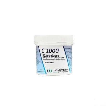 C-1000 Slow Release Plus Bioflavon. Tabletten 100  -  Deba Pharma