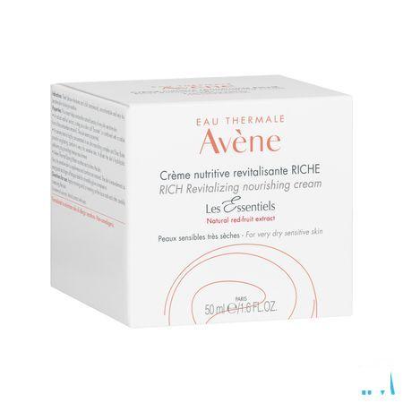 Avene Les Essentiels Rijke Revit. Voedende Creme 50 ml  -  Avene