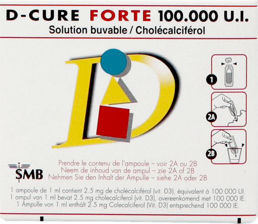 D Cure Forte 100.000 Ui Ampullen 3