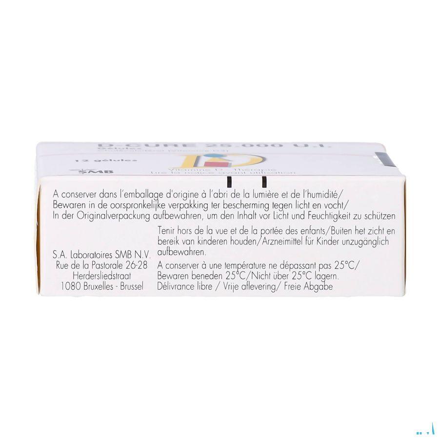 D Cure 25000UI Gelules 12