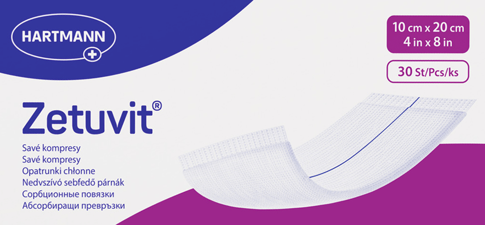 Zetuvit E Steriel 20X40Cm 5 4137860