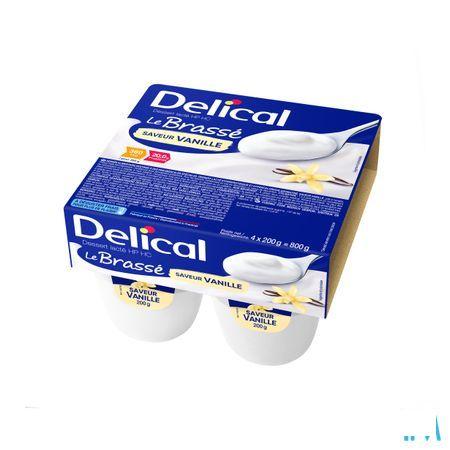 Delical Le Brasse Vanille 4 x 200 gr