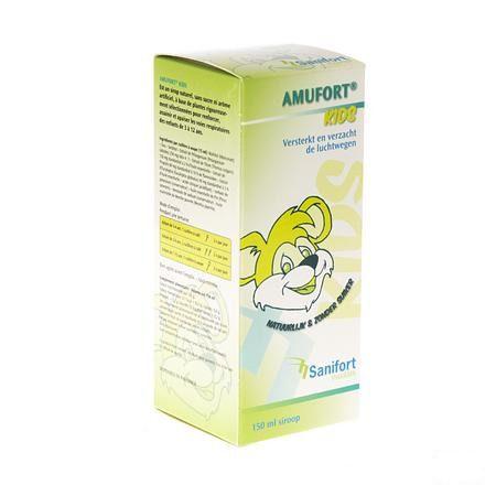 Amufort Kids Siroop Zonder Suiker 150 ml 