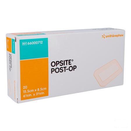 Opsite Post Op 15,5cmx 8,5cm 20 66000712  -  Smith Nephew