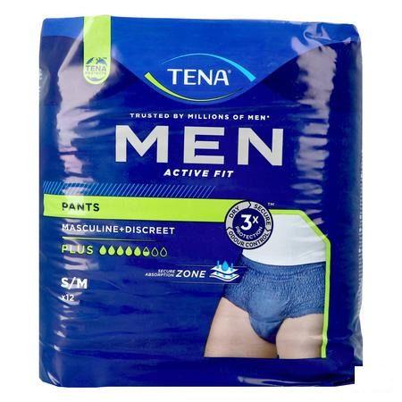 Tena Men Active Fit Pants Plus Blauw S/M 12 772512