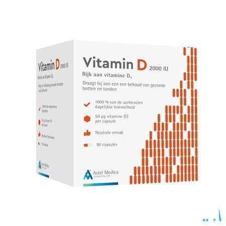 Astel Vitamin D 2000Iu Caps 90