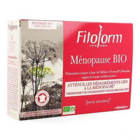 Menopause Bio Ampullen 20x10 ml Holistica  -  Bioholistic Diffusion