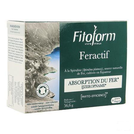 Fer'actif Blister Comprimes 60 Fitoform  -  Bioholistic Diffusion