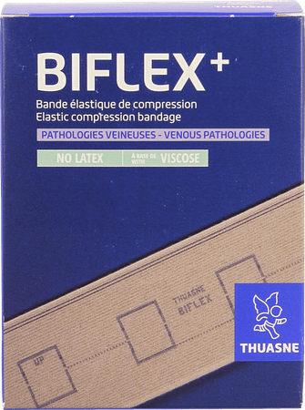 Thuasne Benelux Biflex 17+ Forte Etalonnee Beige 10Cmx3M  -  Thuasne Benelux