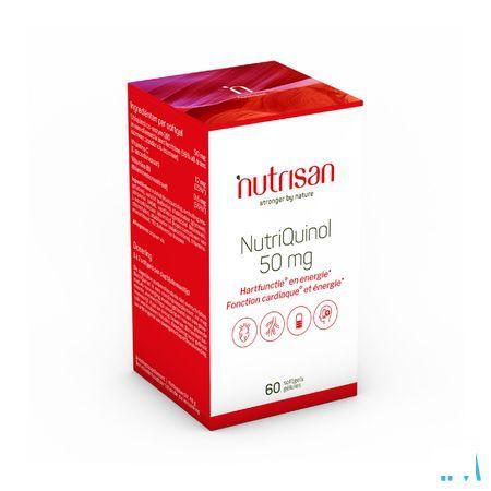 Nutriquinol 50 mg 60 Softgels   -  Nutrisan