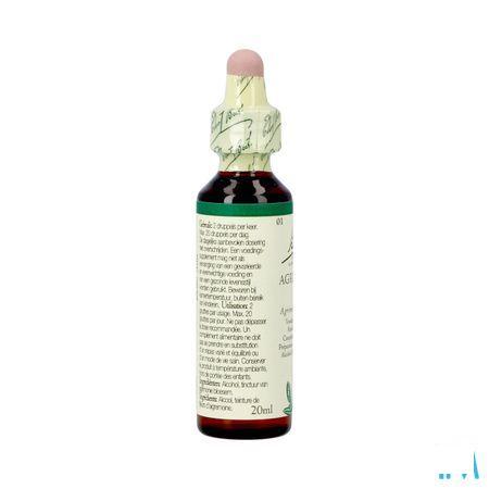 Bach Flower Remedie 01 Agrimony 20 ml
