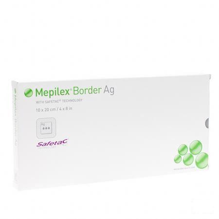 Mepilex Border Ag Pansement Ster 10,0X20,0 5 395800  -  Molnlycke Healthcare