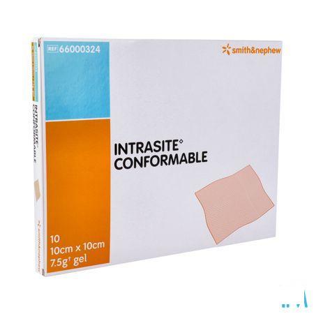 Intrasite Confor. Kp + gel 10x10cm 10 66000324  -  Smith Nephew