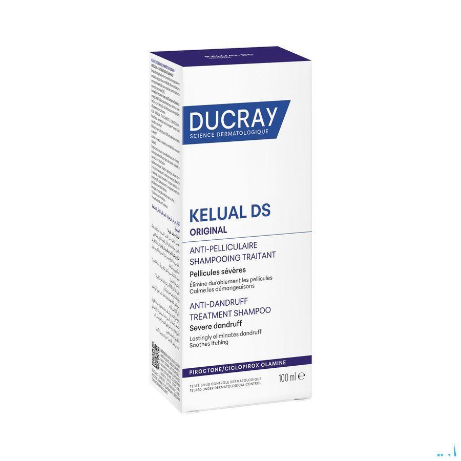 Ducray Kelual Ds Shampoo Verzorg. Hardnek. Roos 100 ml
