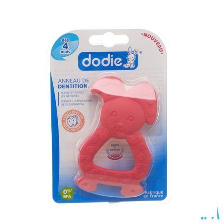 Dodie Bijtring Konijn Roos