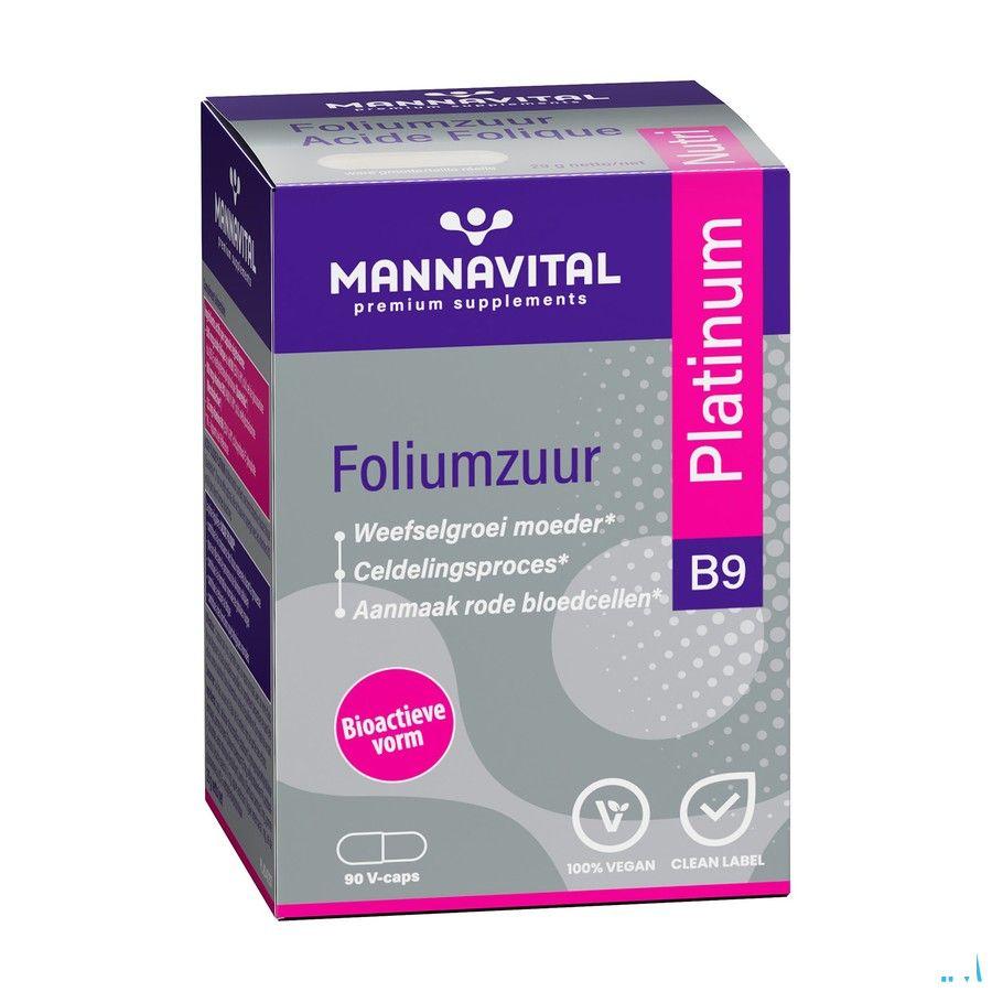 Mannavital Foliumzuur Platinum