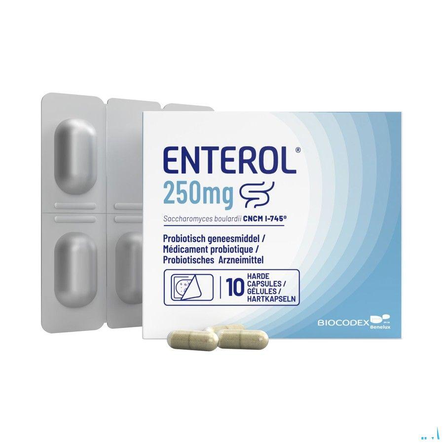 Enterol 250 mg Capsule Harde Dur S/blister 10x250 mg