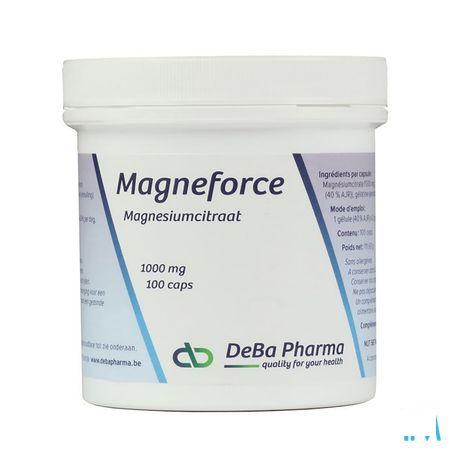 Magneforce Capsule 100x750 mg  -  Deba Pharma