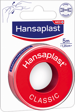 Hansaplast Fixation Tape Classic 5mx1,25cm  -  Beiersdorf