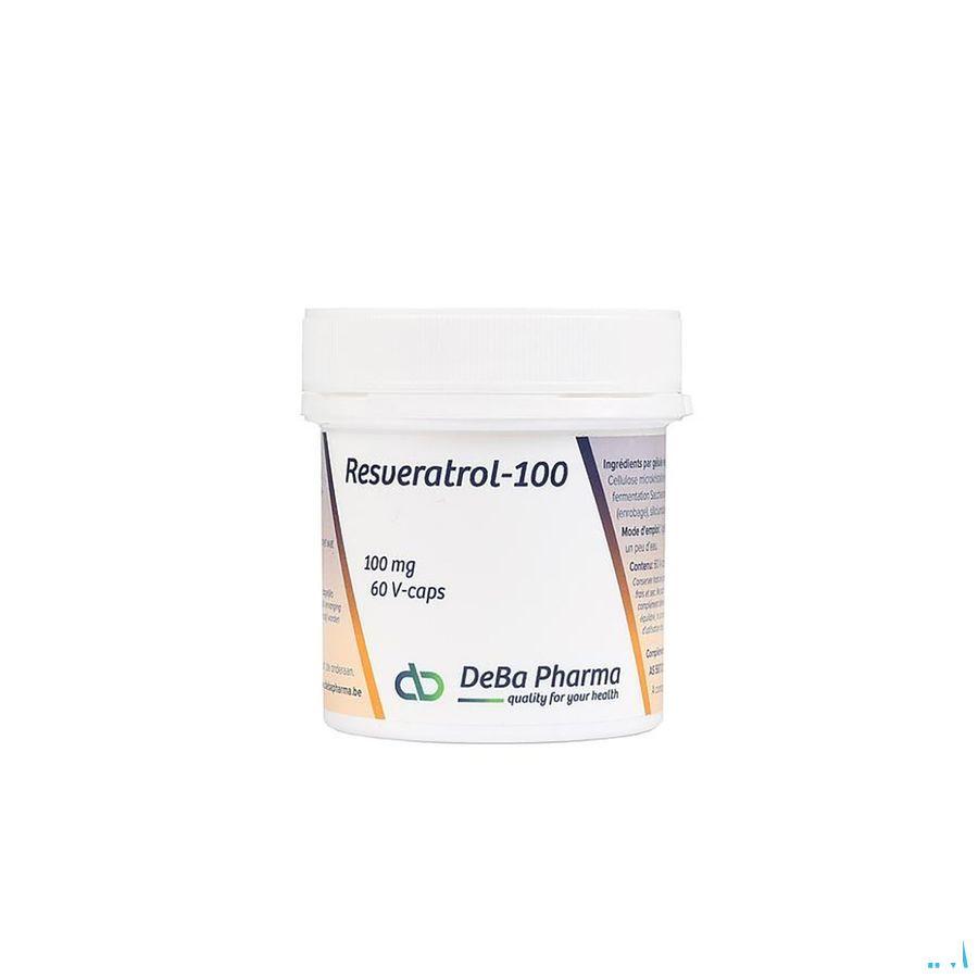 Resveratrol Forte Veg Capsule 60x100 mg  -  Deba Pharma