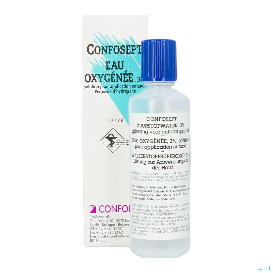 Confosept Zuurstofwater 1 X 120 ml
