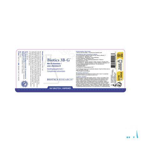 Biotics 3B-G 180 comprimés  -  Energetica Natura