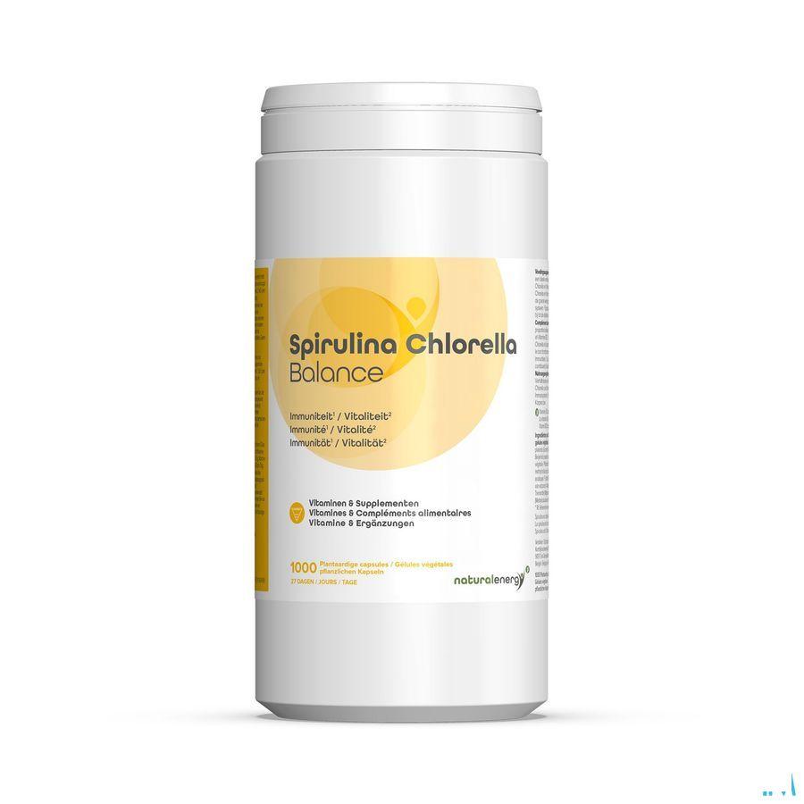 Spirulina-chlorella Balance Natur.energy Capsule 1000