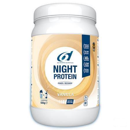 6D Night Protein Vanilla 520 g