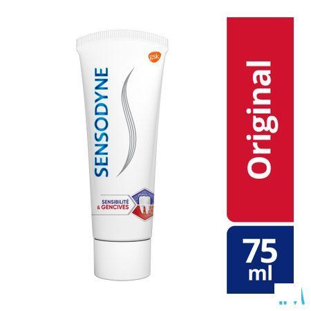 Sensodyne Dentifrice Sensibilite + Gencives 75 ml