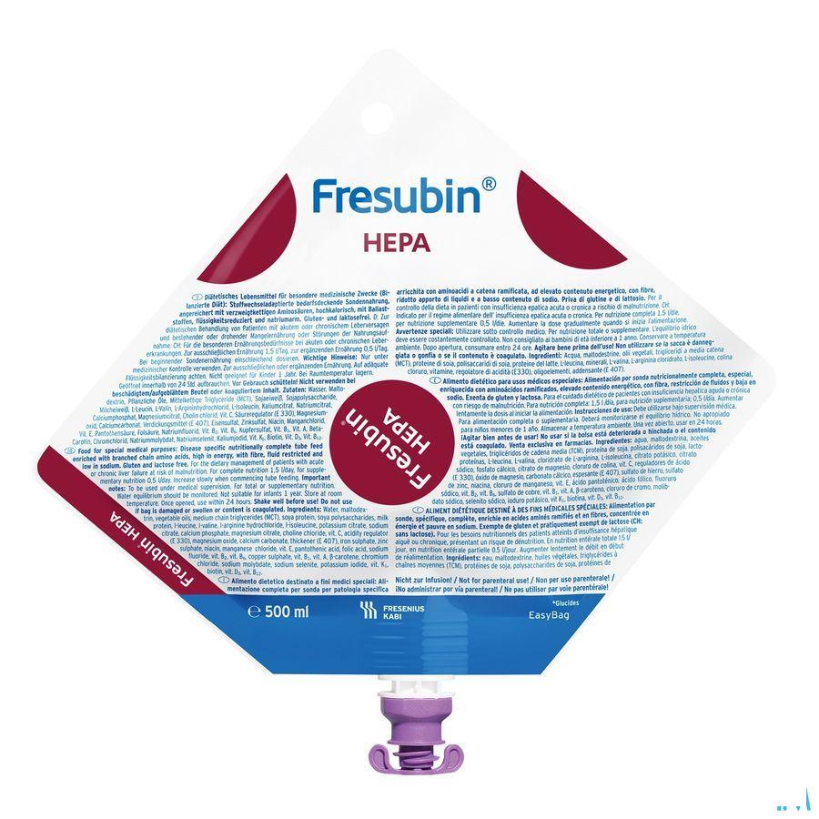 Fresubin Hepa 500 ml  -  Fresenius