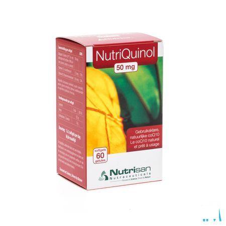 Nutriquinol 50 mg 60 Softgels   -  Nutrisan