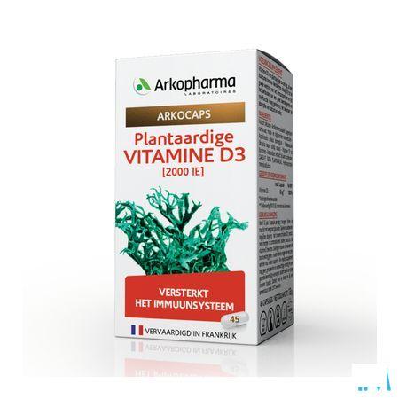 Arkocaps Plantaardige Vitamine D3 Caps 45  -  Arkopharma 
