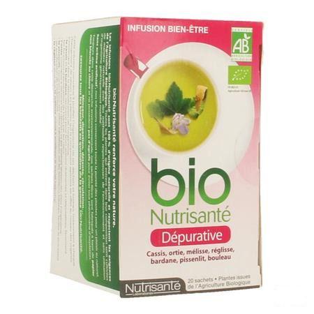 Infusion Bio Depurative Sachets 20  -  Nutrisante