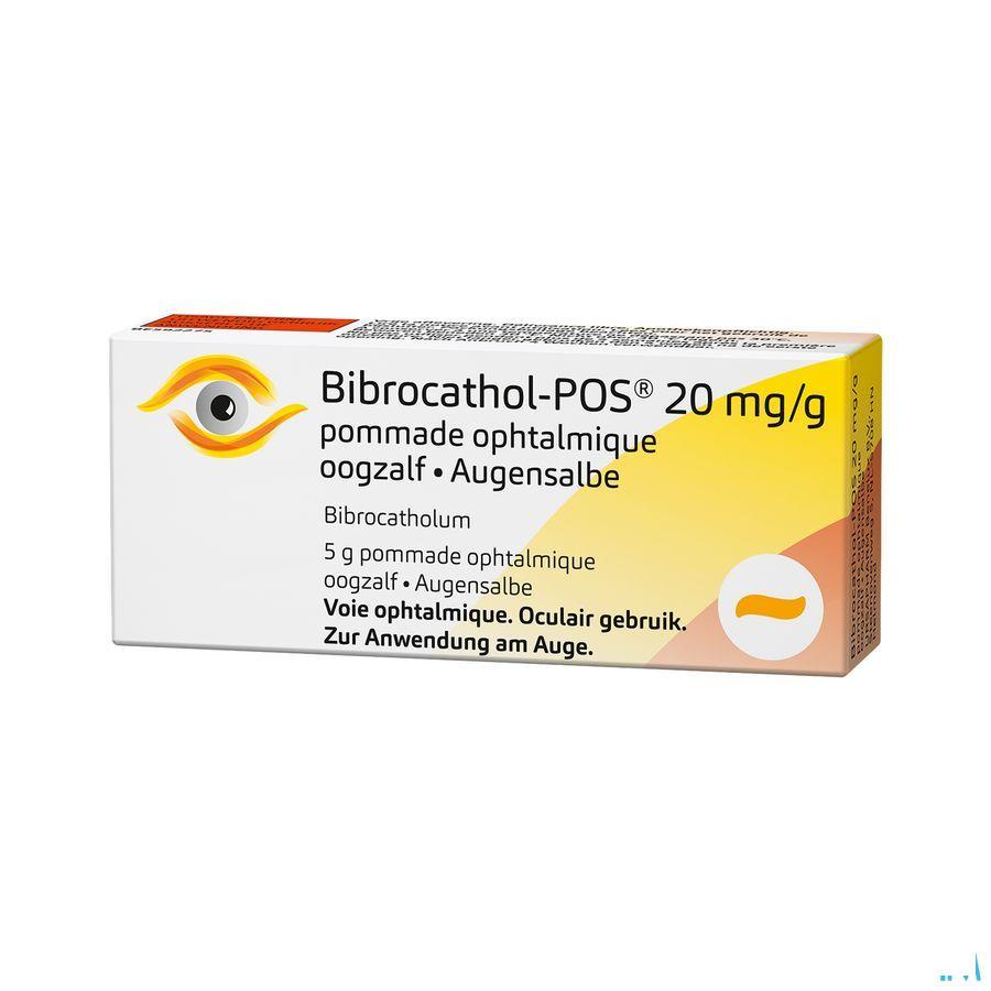 Bibrocathol-Pos 20 mg/G Pommade Ophtalmique Tube 5G
