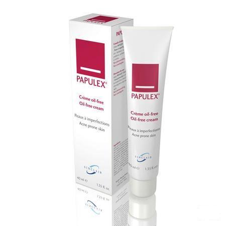 Papulex Creme Oil Free Acnehuid Tb40 ml Verv2356954