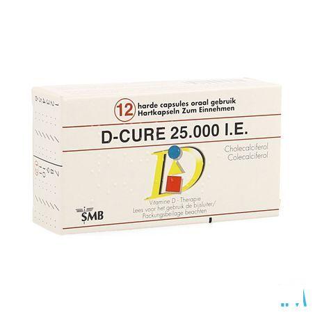 D Cure 25000UI Gelules 12