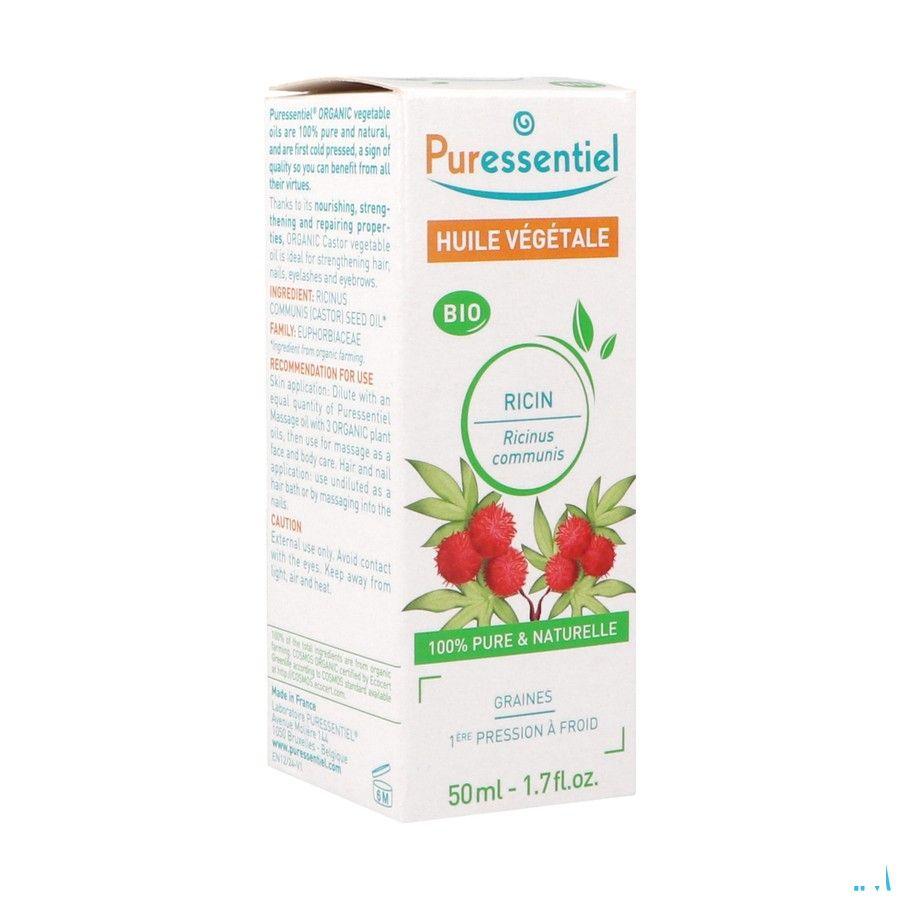 Puressentiel Plantaardige Olie Bio Ricinus 50 ml  -  Puressentiel
