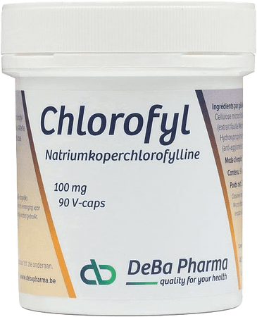 Chlorophyl Capsule 90x100 mg  -  Deba Pharma